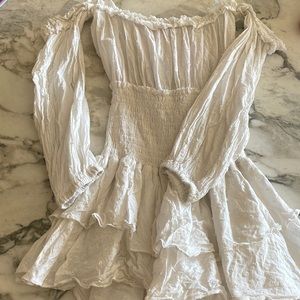 off the shoulder romper